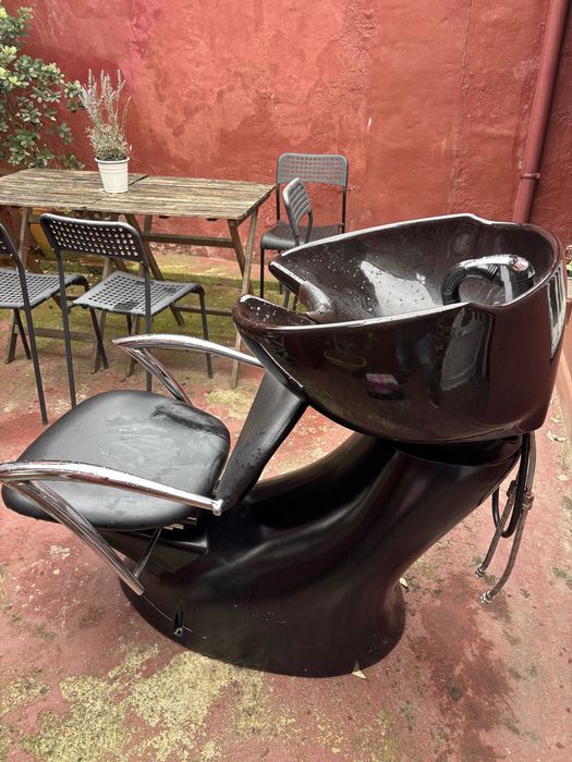 Rampa de lavagem e secador de pé