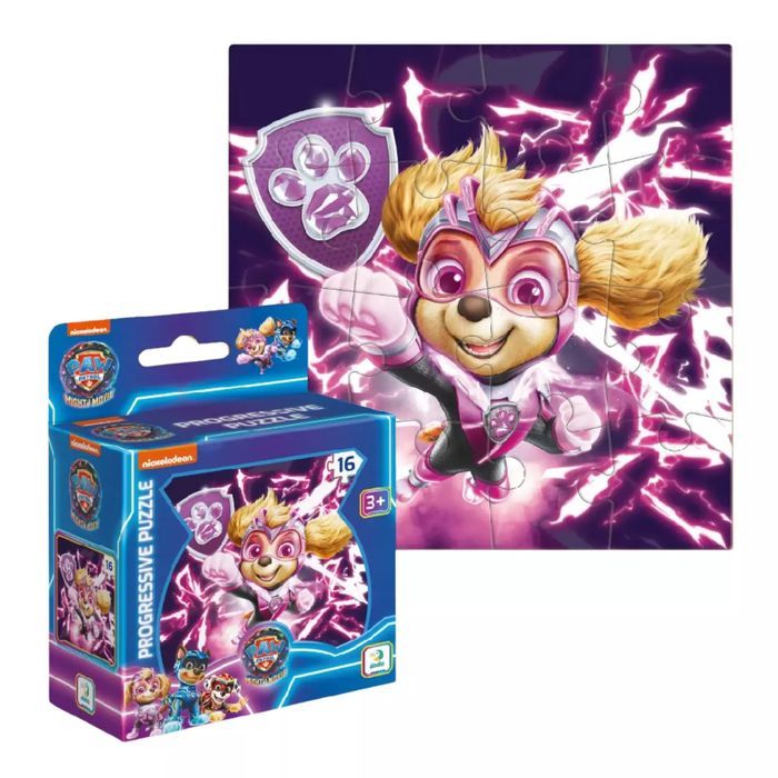 Puzzle 16 elementów. Psi Patrol. Skye