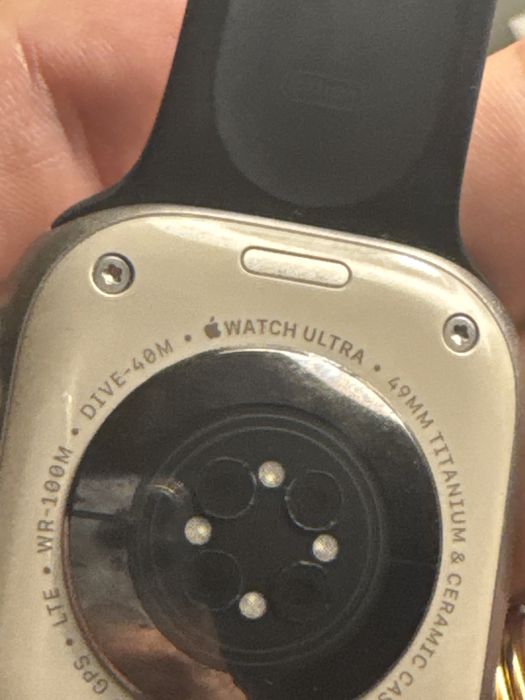 Apple smartwatch ultra titanio para peças
