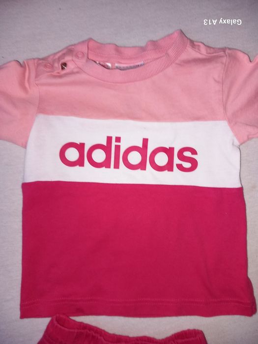 Komplet adidas dla dziewczynki Rozmiar 74 cm