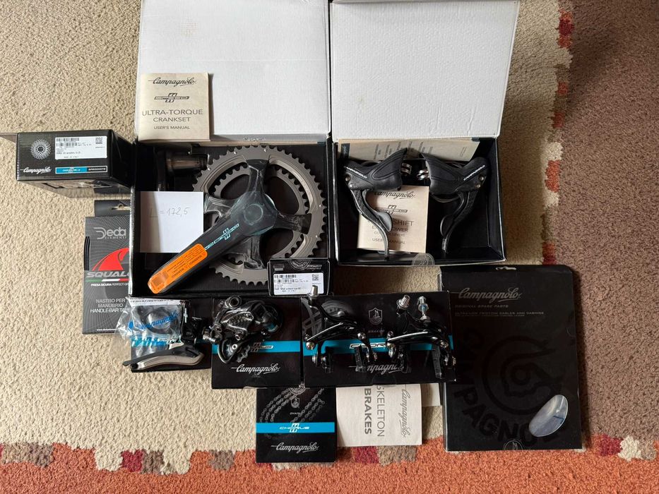 Rower szosowy rama Columbus, naklejki Colnago