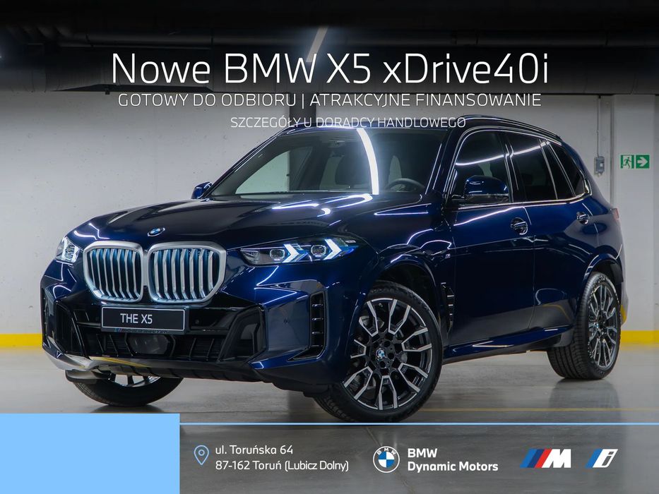 BMW X5 xDrive40i 381 KM mHEV - Gotowy do Odbioru - Hak Holowniczy - Kamera360