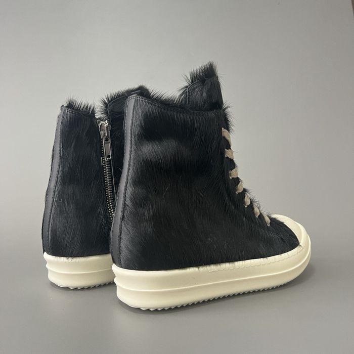 Нові Кеди Rick Owens Ramones Pony Hair/size 37-44/Преміум якість!