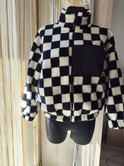 Polar, biało czarna krata 158