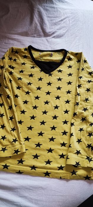 Żółta koszulka z długim