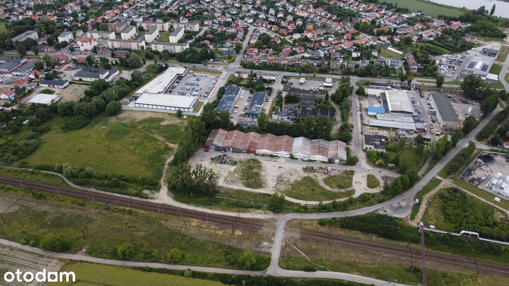plac manewrowy utwardzony przy dk 22 Malbork - Elbląg