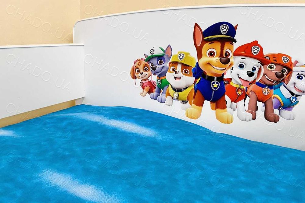 Дитяче ліжко Кіндер кул №81, ліжко підліткове, кроватка дитяча +бортик