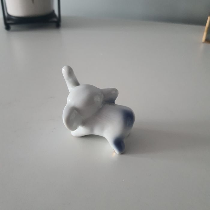 Słoń słonik figurka porcelanowa dekoracja NOWA