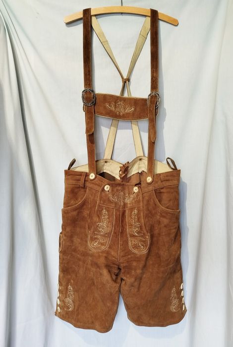 Шорты ледерхозены замшевые р. 50-56. Германия.