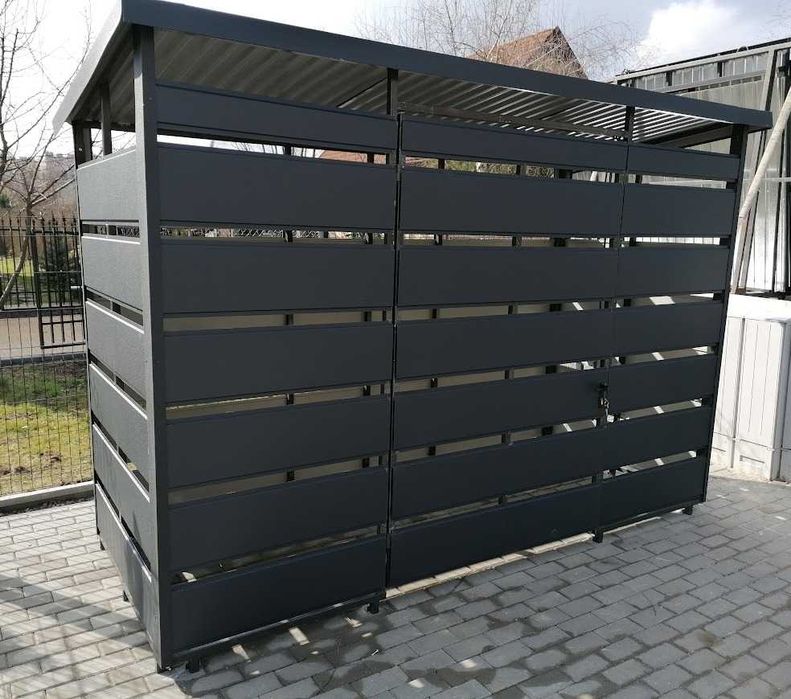 Wiata śmietnikowa PANELOWA