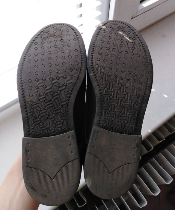 Кожанные Туфли школьные, ботинки,