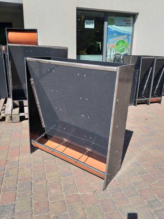 Duży AUTOMAT PAŚNIK karmnik tuczniki, świnie - trzystanowiskowy AP3T