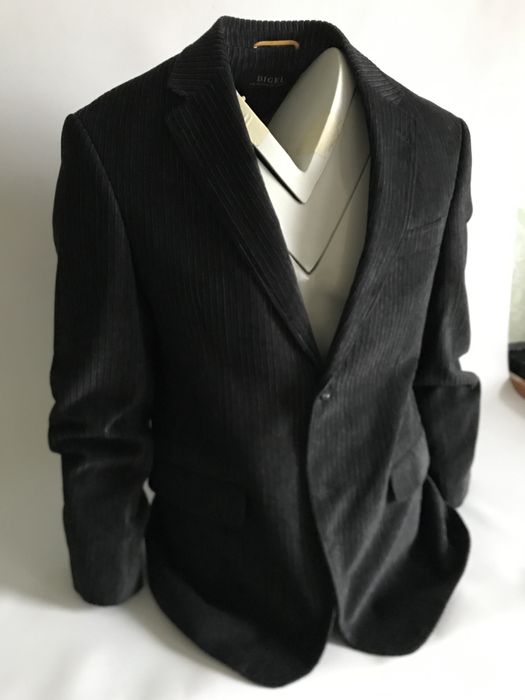 Digel пиджак черный типу вельвету M