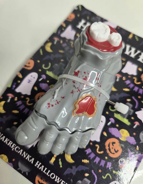 Zabawka Na Halloween Nakręcana Stopa