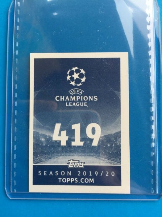 Erling Halland-Champions.2019.20.Nr.419.TOPPS-ROOKIE
