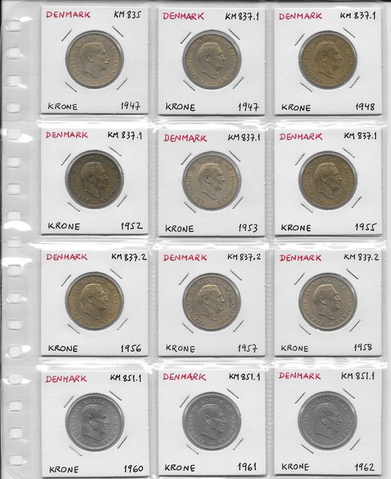 Coleção de Moedas da Dinamarca