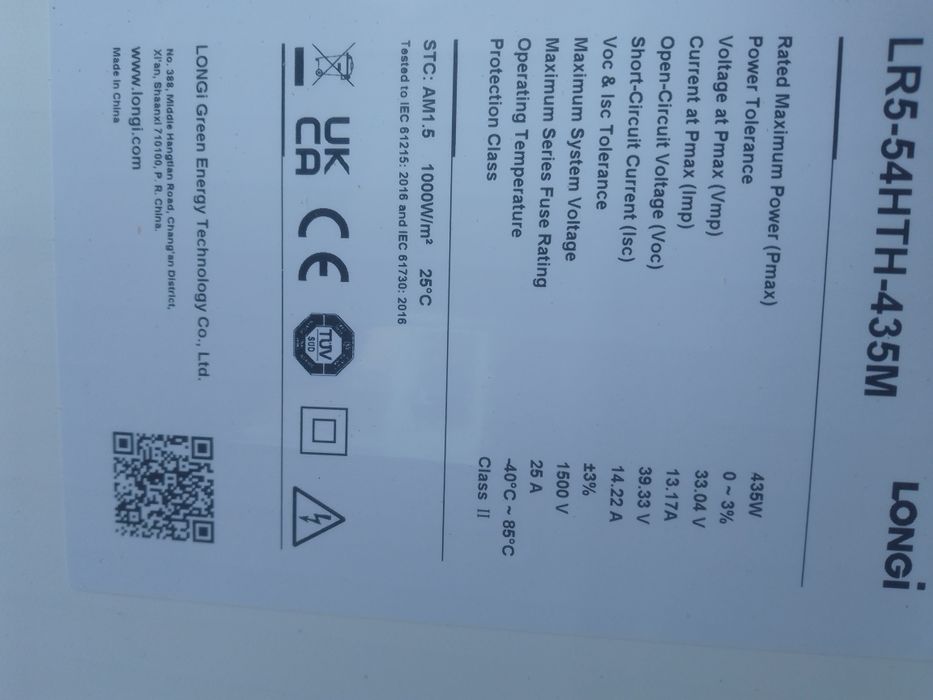 Продам сонячні панелі бу та нові