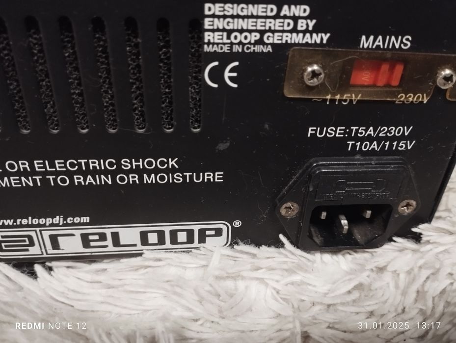 Końcówka mocy reloop RPA 1400