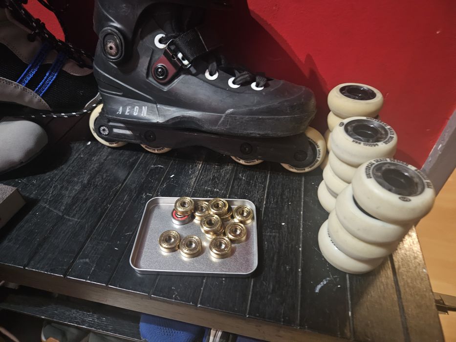 Rolki agresywne zadbane USD aeon 60 ( 36-38) plus dodatki