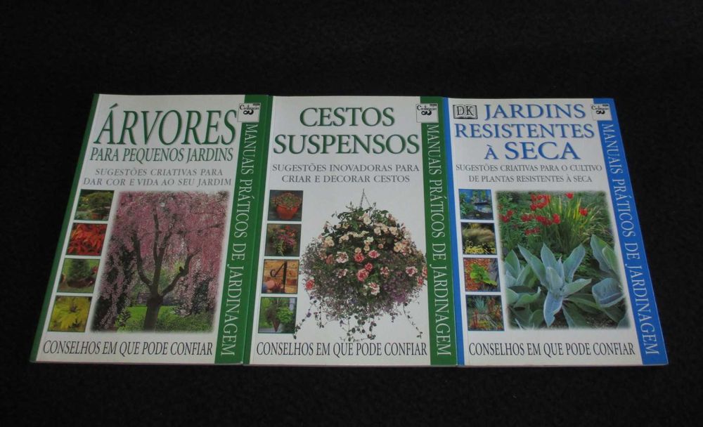 Livros Colecção Manuais Prático de Jardinagem