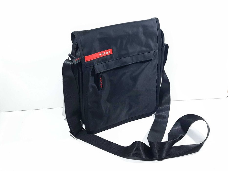 Сумка через плече Prima 607 чорна 25х24х9см