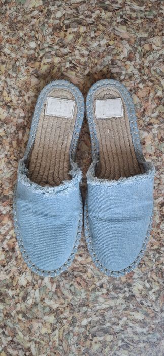 Zara джинсовая обувь