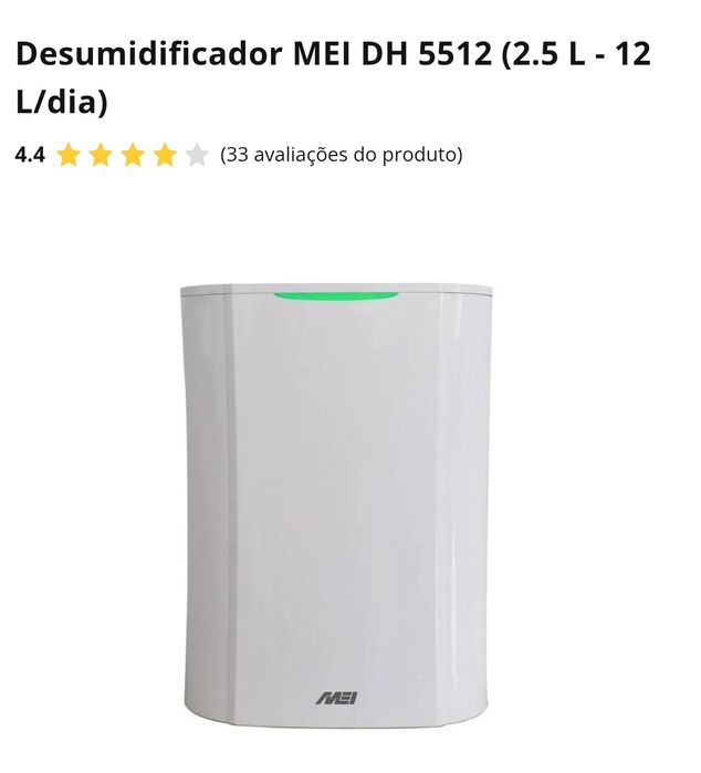 Desumidificador Mei DH 5512
