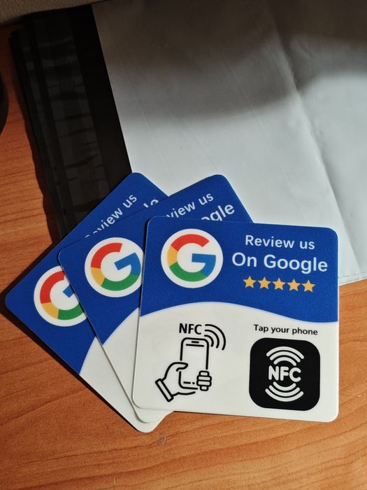 NFC табличка для відгуків