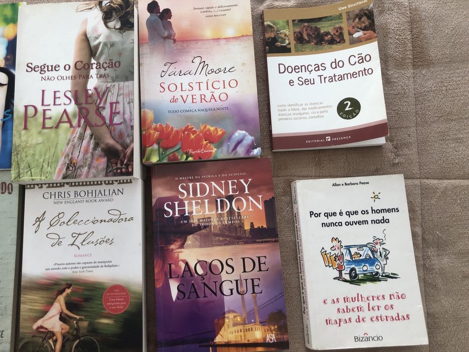 Varios livros a 3€ e 5€