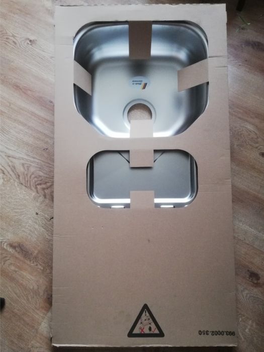 Zlew jednokomorowy z ociekaczem