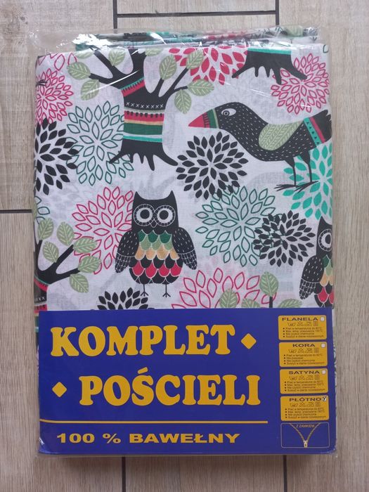 Nowa pościel dziecięca i prześcieradło - komplet