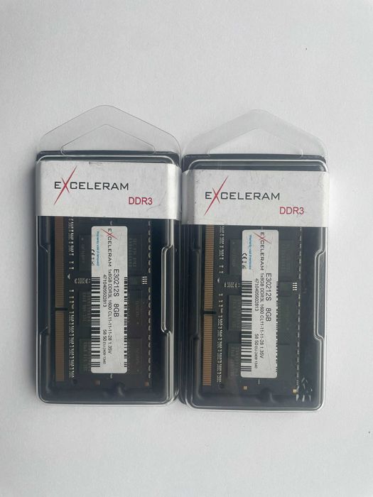 Оперативна памʼять для ноутбуків Exceleram DDR3L 8Gb
