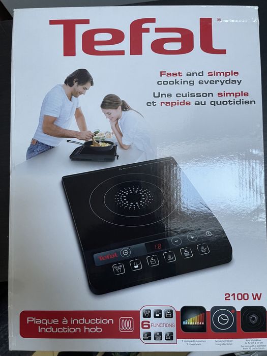 Placa indução portátil Tefal