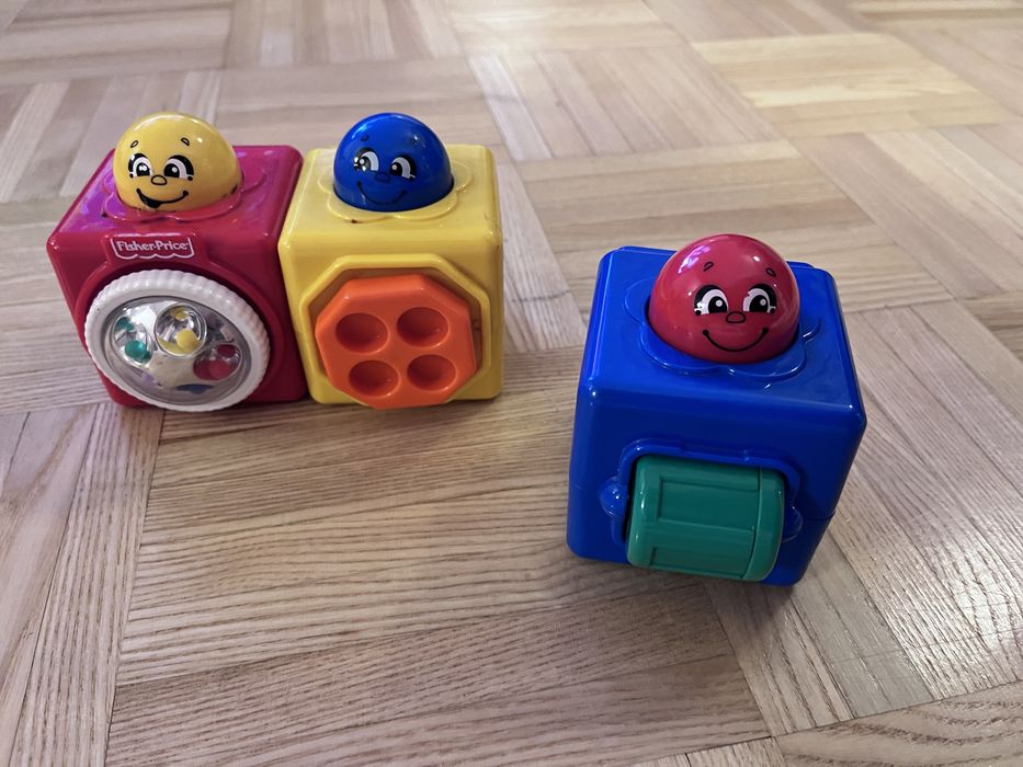 Ciuchcia pociag Fisher price  klocki