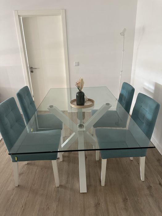 Mesa de jantar vidro 180X100