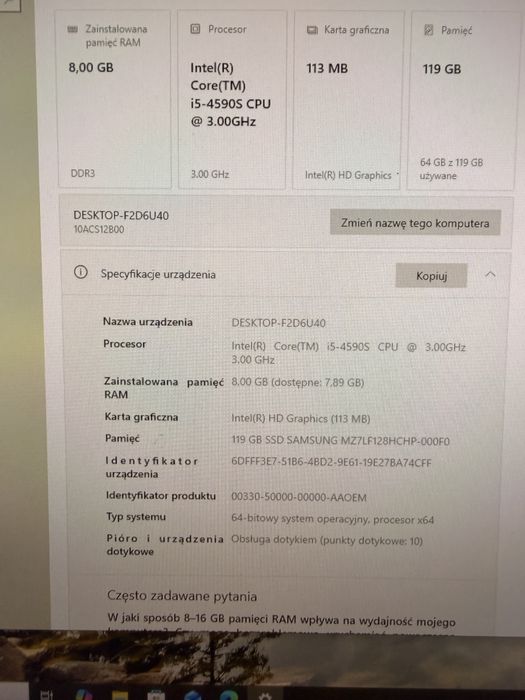 Lenovo  thinkcentre  m93z all in one