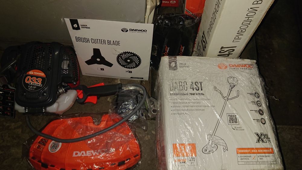 Бензокоса DAEWOO DABC 4ST з чотирьох тактним дигуном! Мастило не треба