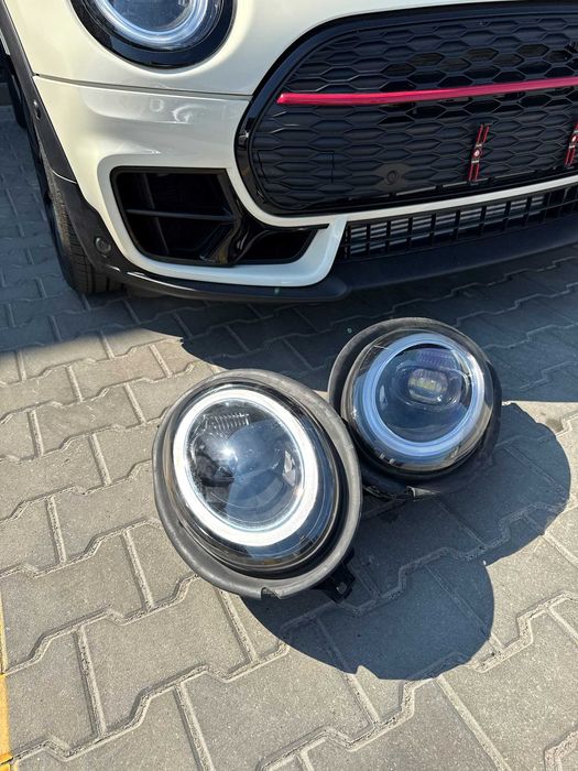 Фара Mini Cooper f55 f56 f57 f54 FullLed Рестайлінг Чорні Адаптив