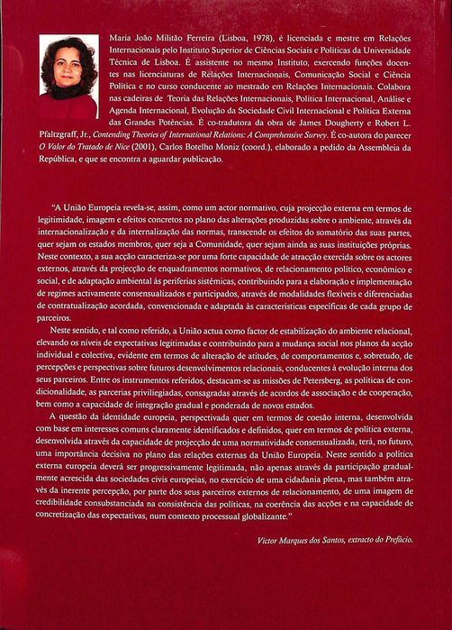 "A Política Externa Europeia" de Maria João Militão Ferreira [Novo]