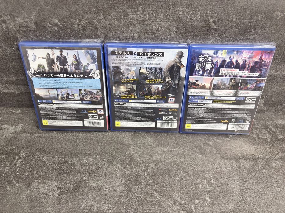 Лот SONY PS4 серія ігор Watch Dogs