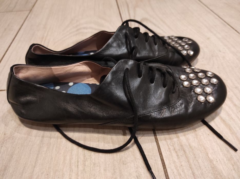 Skórzane buty Marc Jacobs r.37