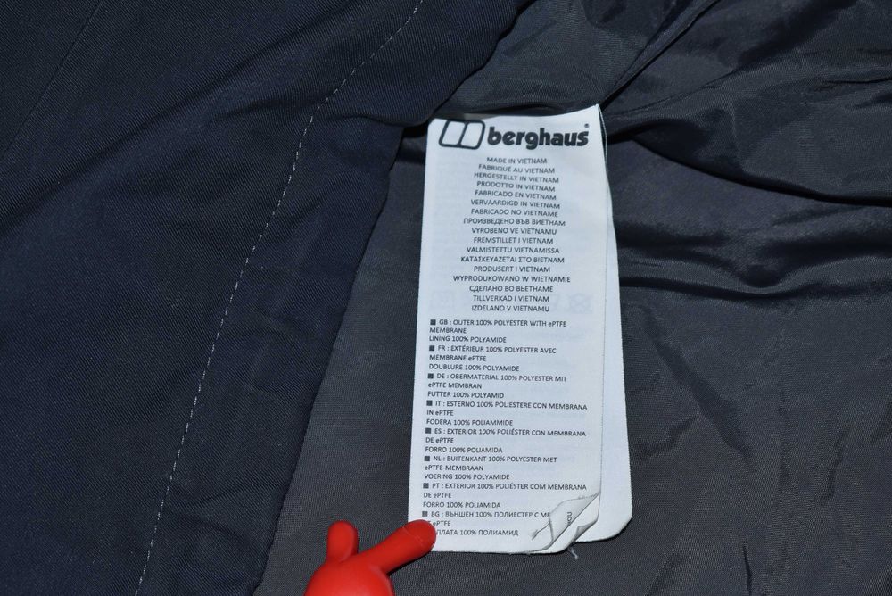 Kurtka Turystyczna Berghaus Outdoor Gore-Tex Jacket Męska XL
