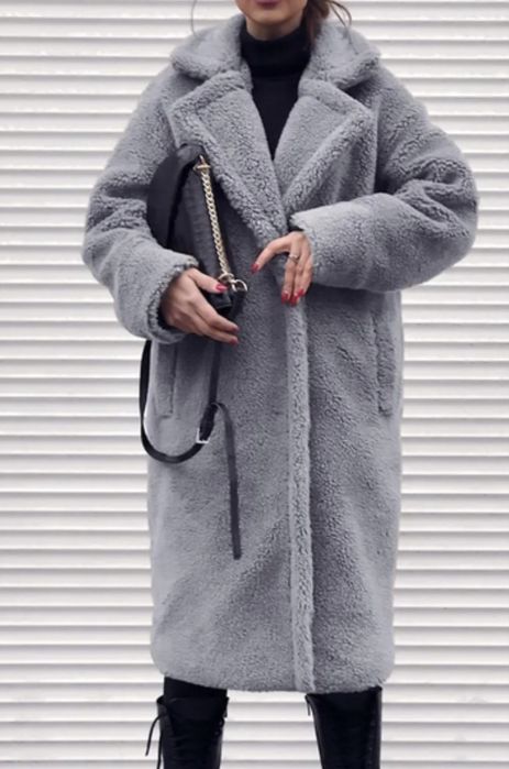 Жіноча шуба оверсайз, нова