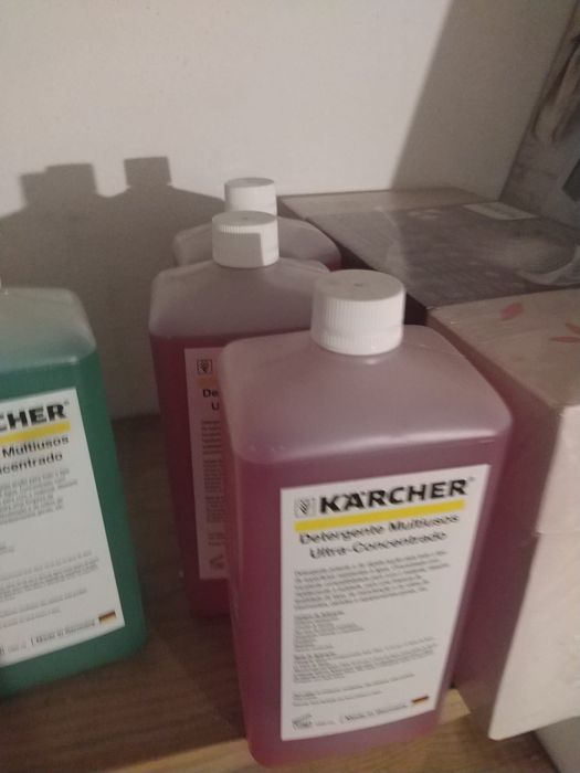 18 litros de detergente karcher