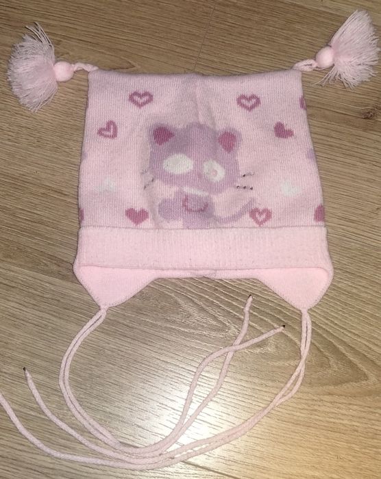 Детская шапочка, шапка для девочки, шапка демисезон