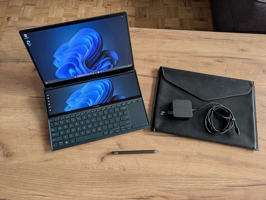 Asus ZenBook DUO 14 UX482 i7-11gen/16GB/1TB Stan BDB