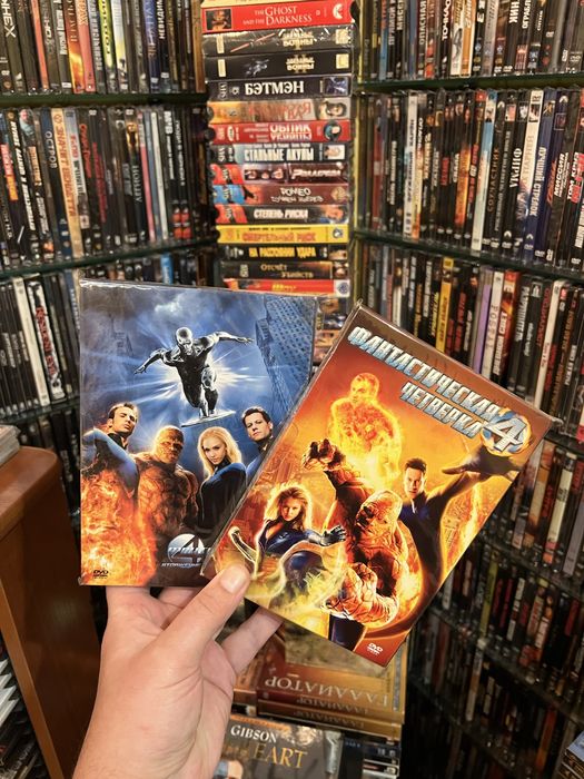 Фантастична четвірка 1-2 Двд