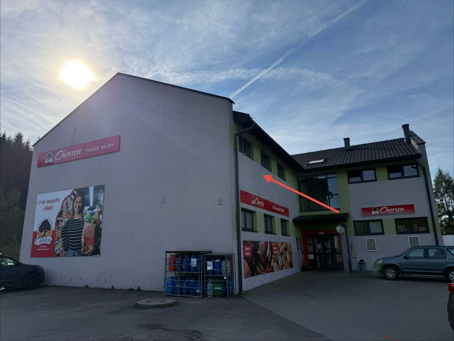Lokal użytkowy Zembrzyce 690 CHORTEN 1 piętro 170m2 OKAZJA
