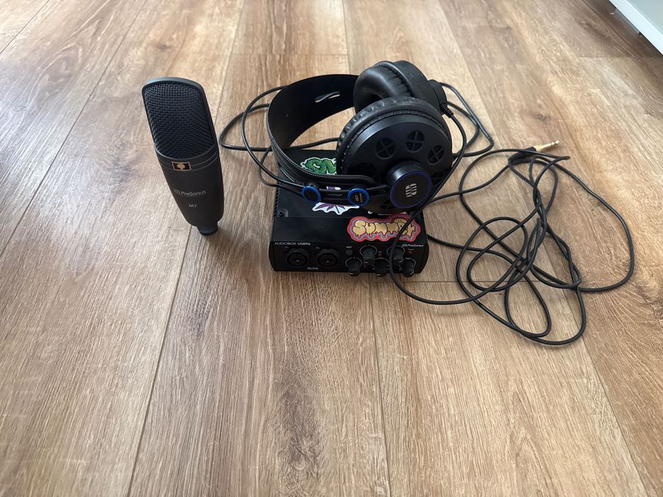 Audio Box PreSonus zestaw Karta Micro Słuchawki