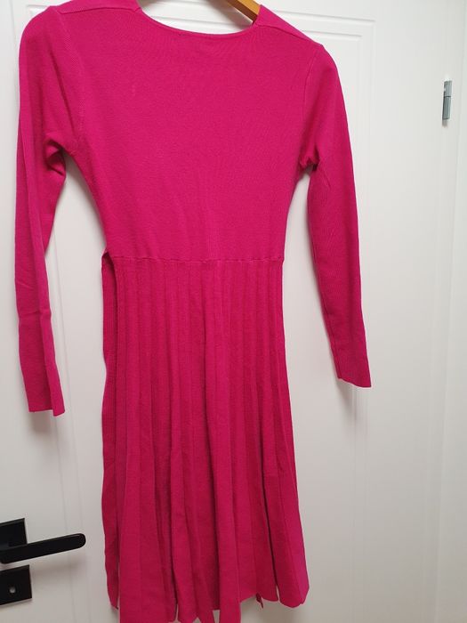 Nowa Sukienka dzianinową Renee fuksja rozmiar M/L